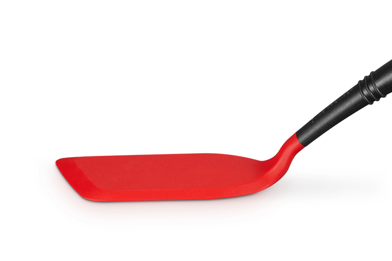 Cuchara plana de silicona - Menaje de cocina profesional Color Rojo