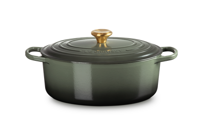 Cocotte oval de hierro fundido