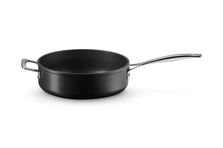 Le Creuset Sartén wok de aluminio antiadherente con asa de soporte
