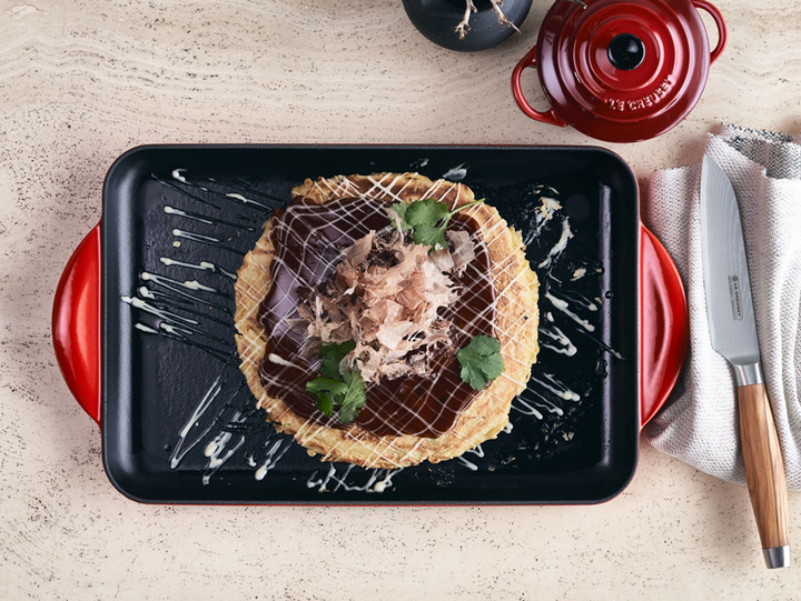 Okonomiyakio (tortilla japonesa)