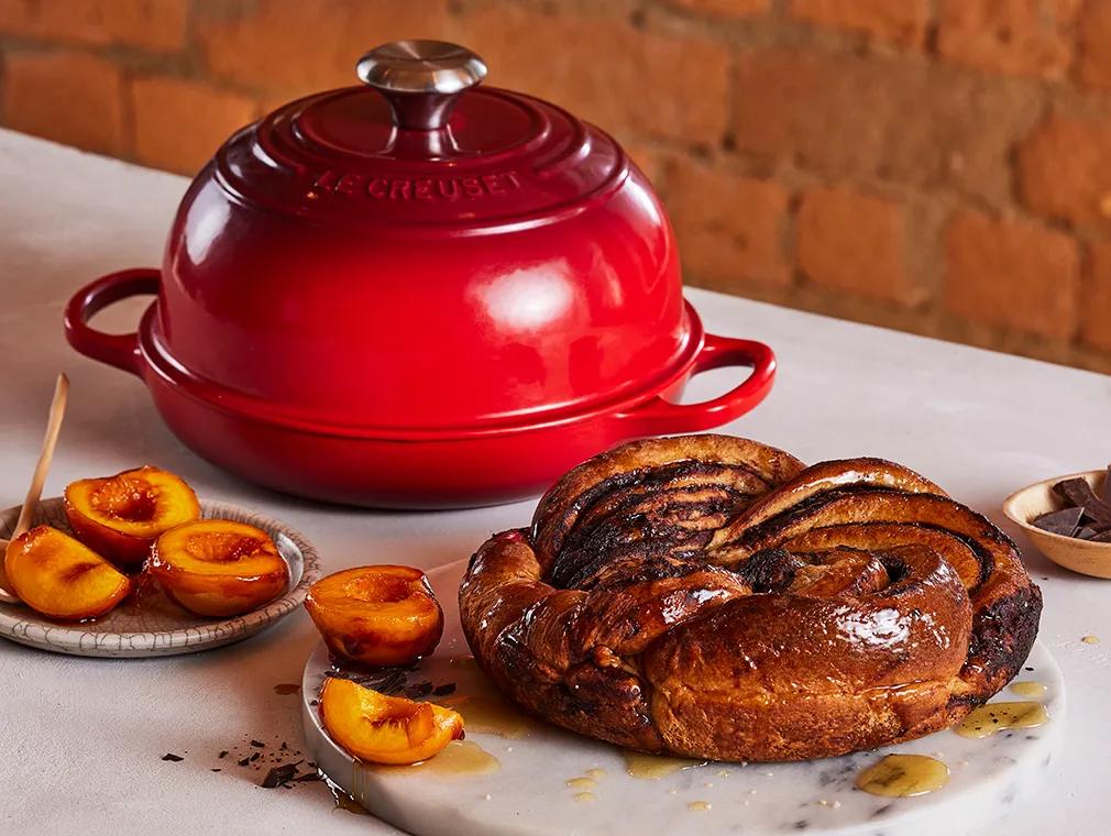 Babka de chocolate y naranja