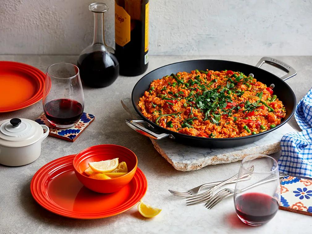 Paella De Arroz Vegetal